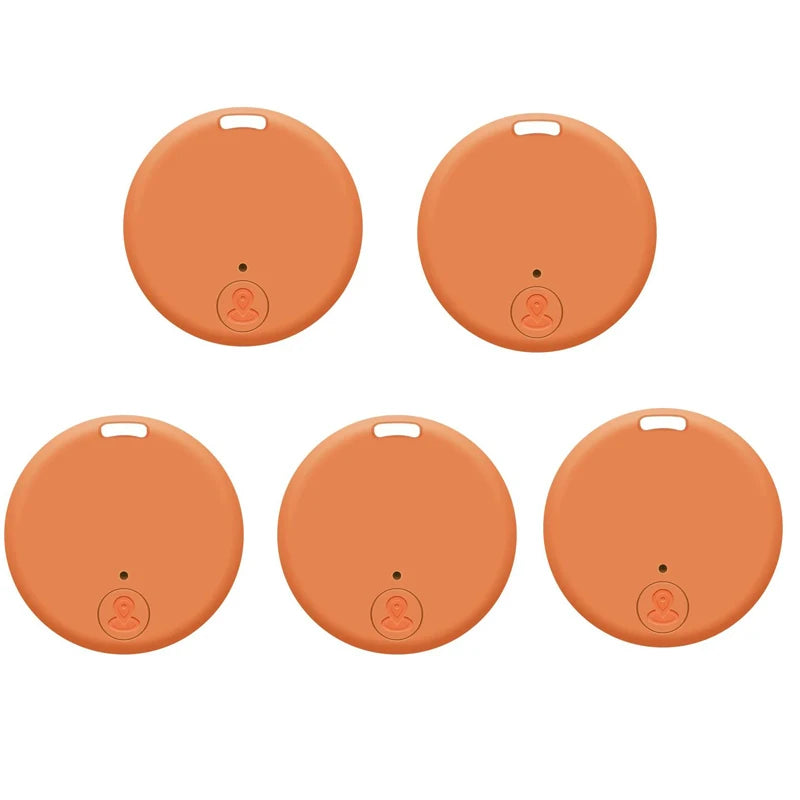 5pcs Mini GPS Locator AntiLost Alarm Wallet Keychain Smart Tag Bluetooth-Compatible Tracer Keychain Pet Child Tracker Key Finder