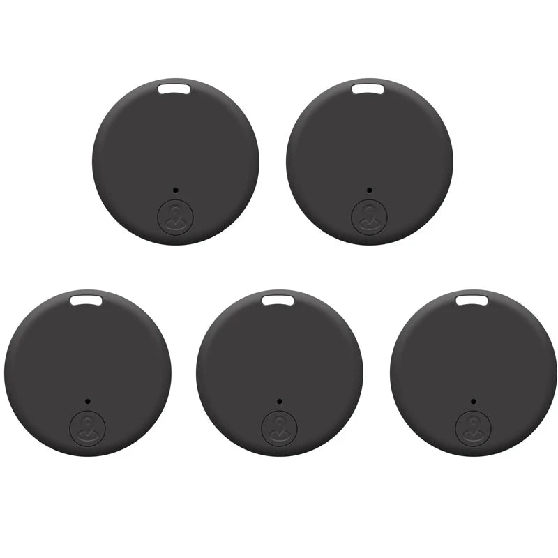 5pcs Mini GPS Locator AntiLost Alarm Wallet Keychain Smart Tag Bluetooth-Compatible Tracer Keychain Pet Child Tracker Key Finder