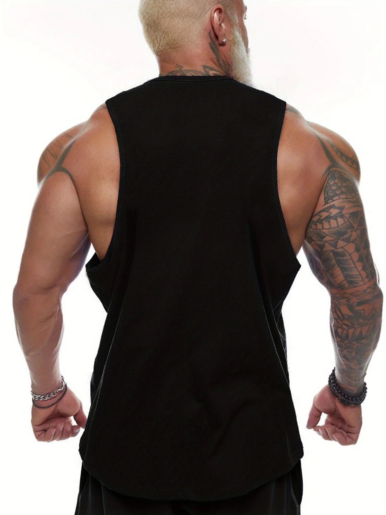 Men's summer t-shirt, suitable for basketball games. It features a fashionable design and printed sleeveless T-shirt.