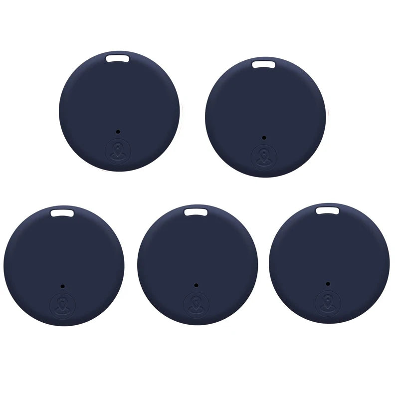 5pcs Mini GPS Locator AntiLost Alarm Wallet Keychain Smart Tag Bluetooth-Compatible Tracer Keychain Pet Child Tracker Key Finder
