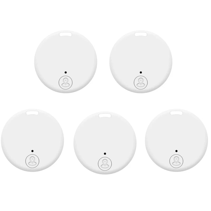 5pcs Mini GPS Locator AntiLost Alarm Wallet Keychain Smart Tag Bluetooth-Compatible Tracer Keychain Pet Child Tracker Key Finder