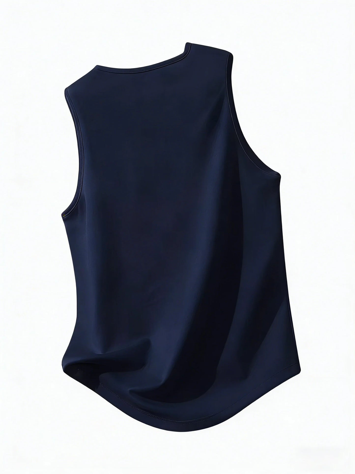 Men's summer t-shirt, suitable for basketball games. It features a fashionable design and printed sleeveless T-shirt.