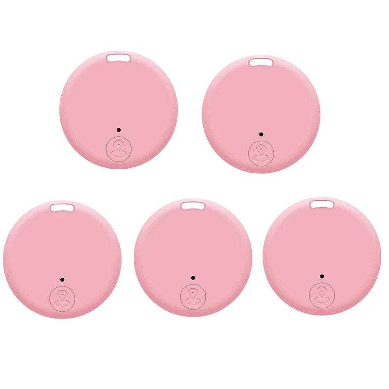 5pcs Mini GPS Locator AntiLost Alarm Wallet Keychain Smart Tag Bluetooth-Compatible Tracer Keychain Pet Child Tracker Key Finder