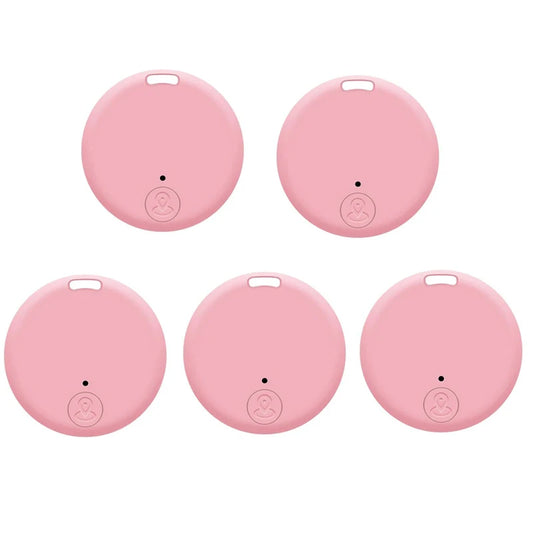 5pcs Mini GPS Locator AntiLost Alarm Wallet Keychain Smart Tag Bluetooth-Compatible Tracer Keychain Pet Child Tracker Key Finder